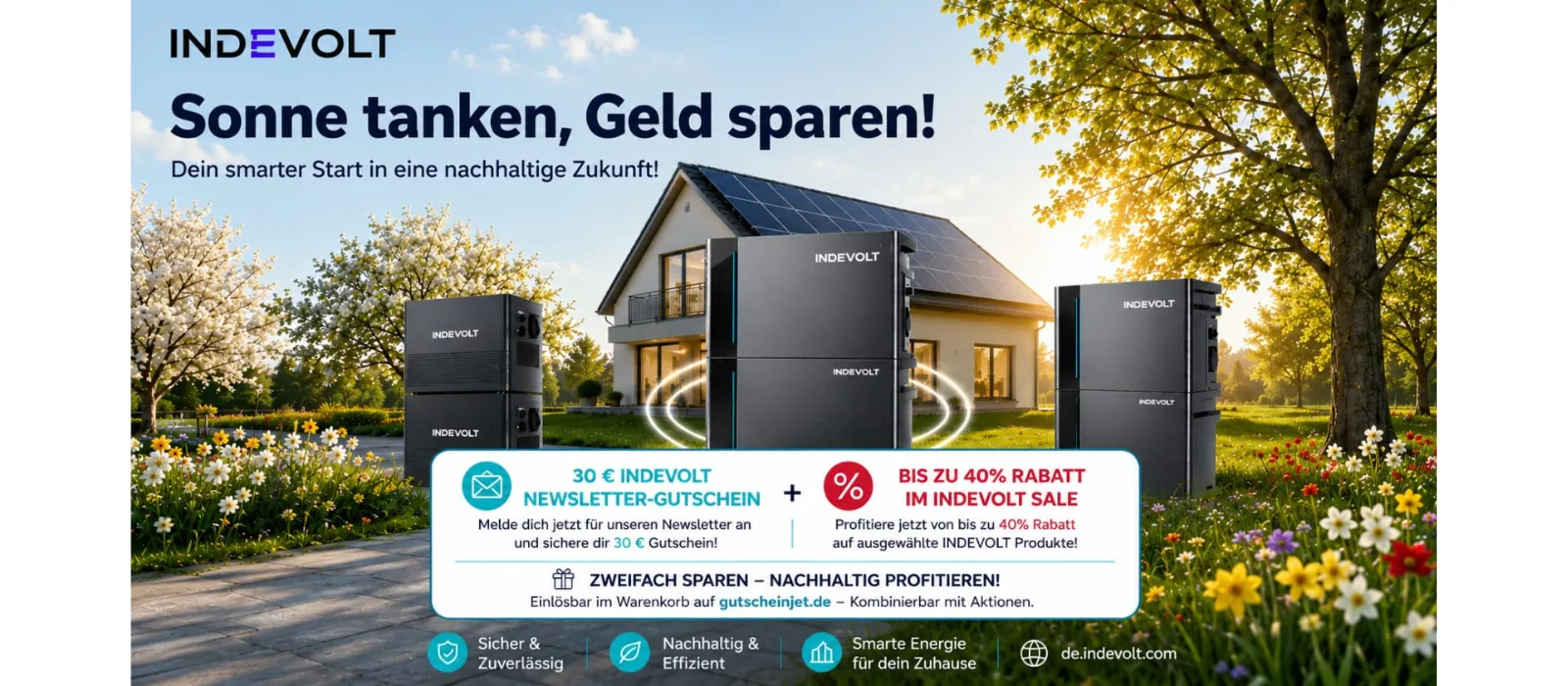 Indevolt Sale & Newsletter Gutschein